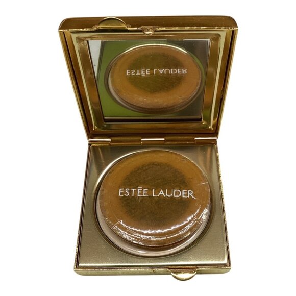 NWOB Estée Lauder Lucidity Translucent Pressed Powder 06 Transparent - Gold 2.8g - Picture 1 of 3
